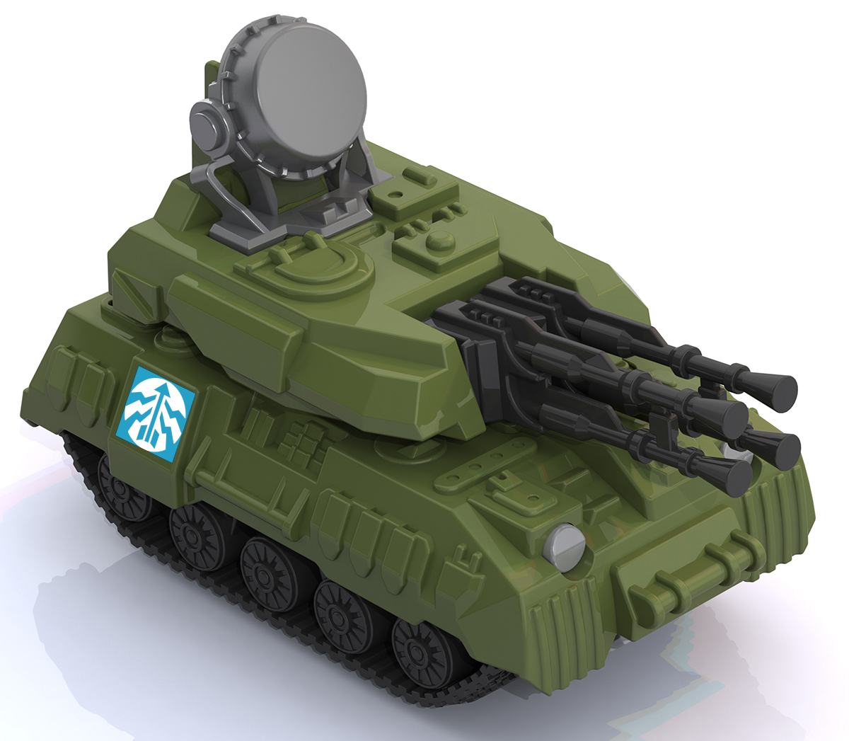 Арт. 344 Зенитная установка "Салют"